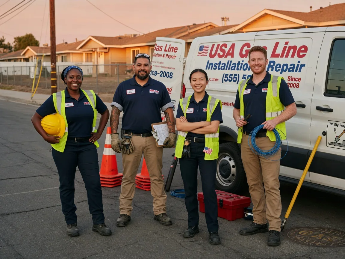 Gas Line Installation company in Fryburg, PA